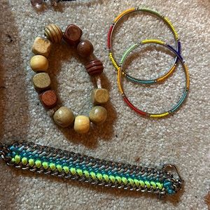 lot of random jewelry